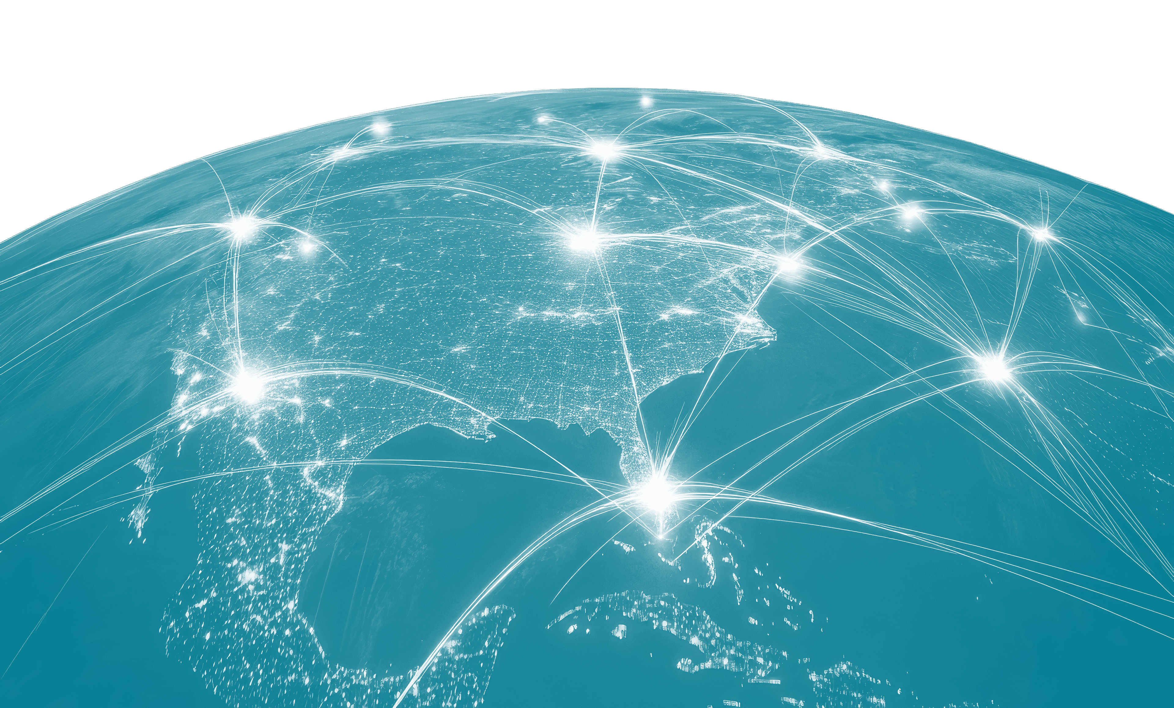 Global dental network visualization
