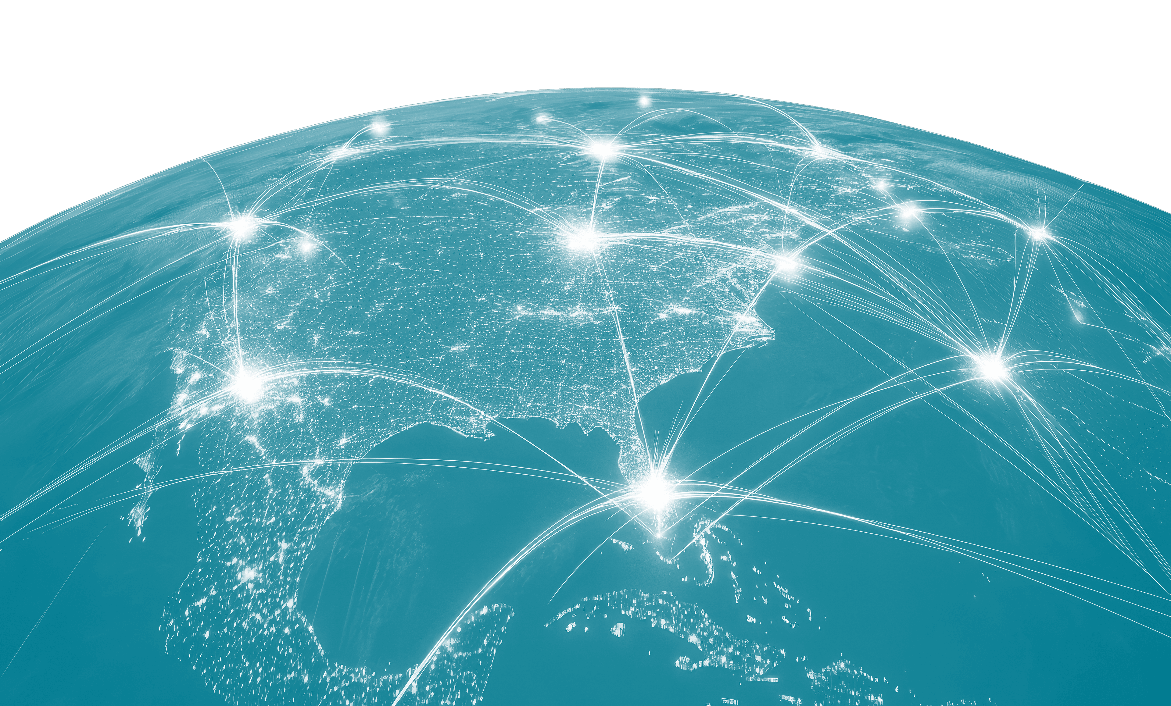 Global dental network visualization